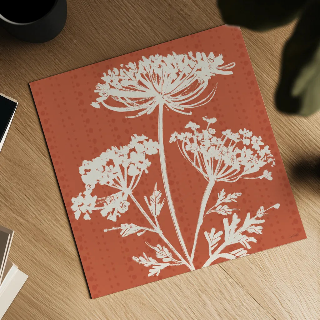 Autumn Tones II by Anne Tavoletti. Shown as a detailed flat fine art print, highlighting archival giclee quality. Available as an archival giclee rolled canvas, fine art paper, or poster print. SKU 78945a.