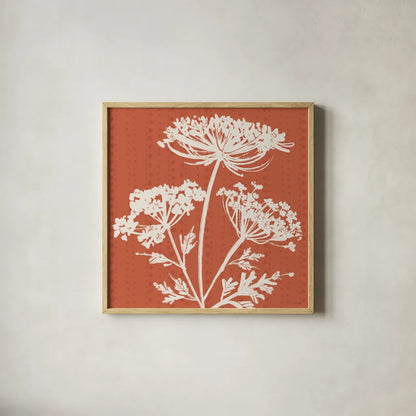 Autumn Tones II by Anne Tavoletti. Shown in a natural wood glass frame for a timeless modern aesthetic. Available as an archival giclee rolled canvas, fine art paper, or poster print. SKU 78945a.