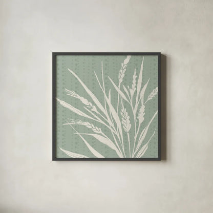 Autumn Tones III by Anne Tavoletti. Shown in a sleek black glass frame for a contemporary gallery look. Available as an archival giclee rolled canvas, fine art paper, or poster print. SKU 78946a.