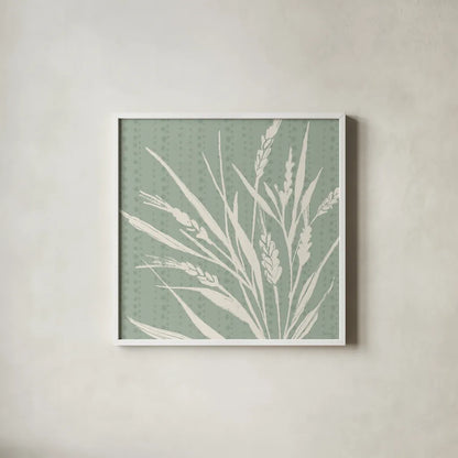 Autumn Tones III by Anne Tavoletti. Shown in a crisp white glass frame for a clean and minimalist style. Available as an archival giclee rolled canvas, fine art paper, or poster print. SKU 78946a.