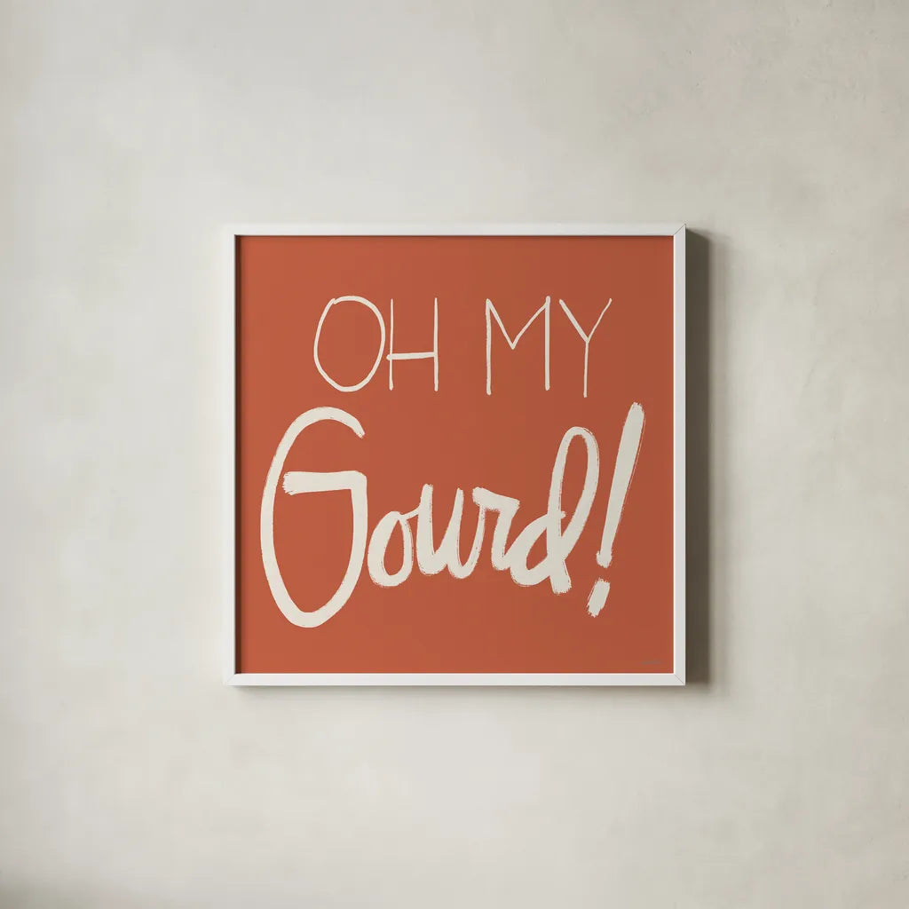 Autumn Tones IX by Anne Tavoletti. Shown in a crisp white glass frame for a clean and minimalist style. Available as an archival giclee rolled canvas, fine art paper, or poster print. SKU 78952a.