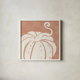 Autumn Tones VI by Anne Tavoletti. Shown in a crisp white glass frame for a clean and minimalist style. Available as an archival giclee rolled canvas, fine art paper, or poster print. SKU 78949a.