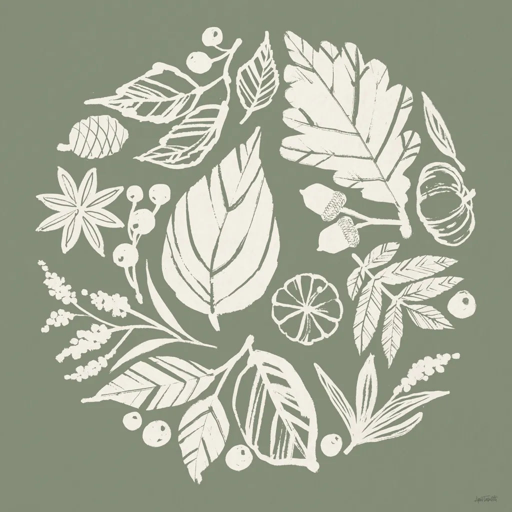 Autumn Tones X by Anne Tavoletti. SKU 78953a. Archival Giclee Fine art print for wall decor.