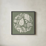Autumn Tones X by Anne Tavoletti. Shown in a sleek black glass frame for a contemporary gallery look. Available as an archival giclee rolled canvas, fine art paper, or poster print. SKU 78953a.