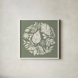 Autumn Tones X by Anne Tavoletti. Shown in a crisp white glass frame for a clean and minimalist style. Available as an archival giclee rolled canvas, fine art paper, or poster print. SKU 78953a.