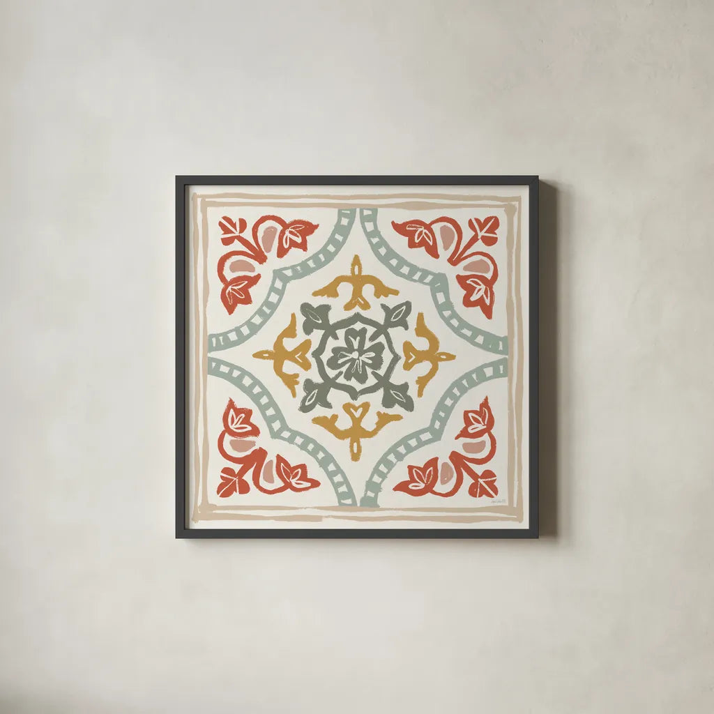 Autumn Tones XII by Anne Tavoletti. Shown in a sleek black glass frame for a contemporary gallery look. Available as an archival giclee rolled canvas, fine art paper, or poster print. SKU 78955a.