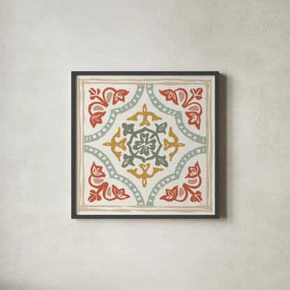 Autumn Tones XII by Anne Tavoletti. Shown in a sleek black glass frame for a contemporary gallery look. Available as an archival giclee rolled canvas, fine art paper, or poster print. SKU 78955a.