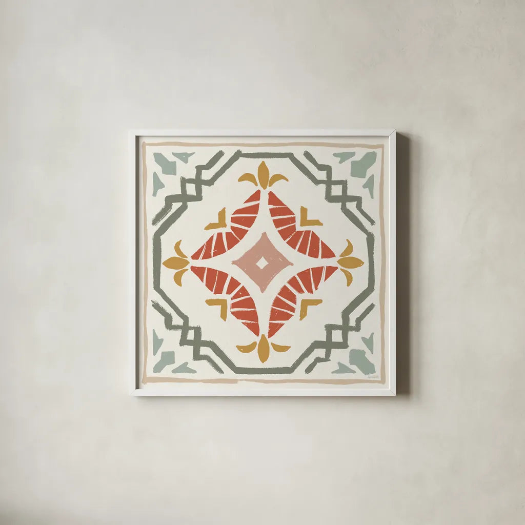 Autumn Tones XIII by Anne Tavoletti. Shown in a crisp white glass frame for a clean and minimalist style. Available as an archival giclee rolled canvas, fine art paper, or poster print. SKU 78956a.