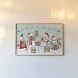 Baked with Love I by Anne Tavoletti. shown as a paper print in a natural frame. Available as a archival giclee rolled canvas, fine art paper, or poster print. SKU 46341i.