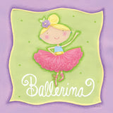 Ballerina by Anne Tavoletti. SKU 10602a. Archival Giclee Fine art print for wall decor.