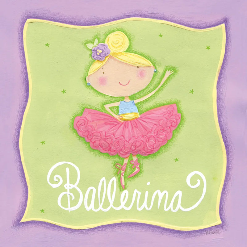 Ballerina by Anne Tavoletti. SKU 10602a. Archival Giclee Fine art print for wall decor.