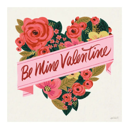 Be Mine III by Anne Tavoletti. SKU 61212a. Archival Giclee Fine art print for wall decor.