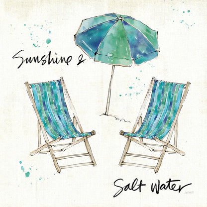 Beach Divas Life by Anne Tavoletti. SKU 47956a. Archival Giclee Fine art print for wall decor.