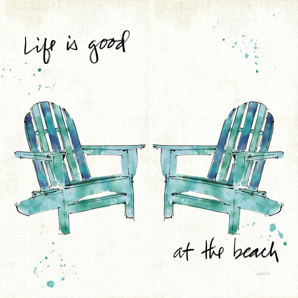 Beach Divas Salt Water by Anne Tavoletti. SKU 47957a. Archival Giclee Fine art print for wall decor.