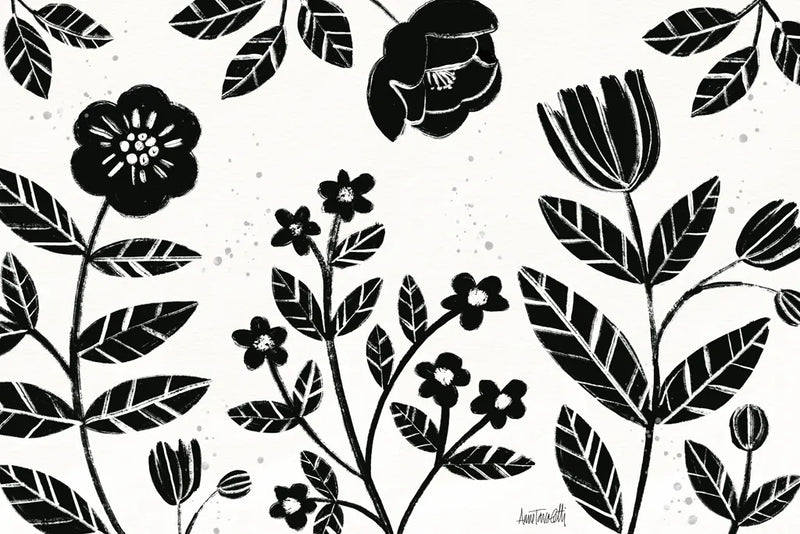 Bold Blooms I by Anne Tavoletti. SKU 75196i. Archival Giclee Fine art print for wall decor.