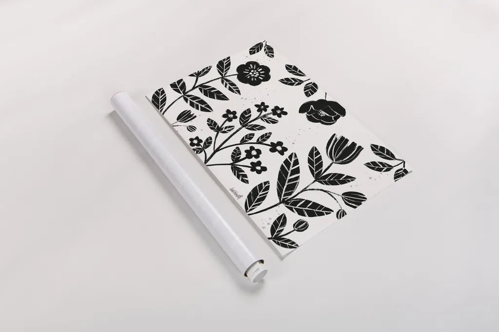 Bold Blooms I by Anne Tavoletti. shown as a rolled paper print. Available as archival giclee rolled canvas, fine art paper, or poster print. SKU 75196i.