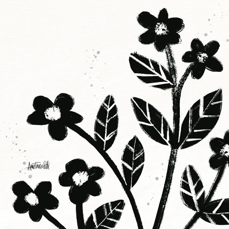 Bold Blooms VII by Anne Tavoletti. SKU 75202a. Archival Giclee Fine art print for wall decor.