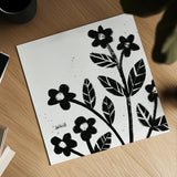 Bold Blooms VII by Anne Tavoletti. Shown as a detailed flat fine art print, highlighting archival giclee quality. Available as an archival giclee rolled canvas, fine art paper, or poster print. SKU 75202a.