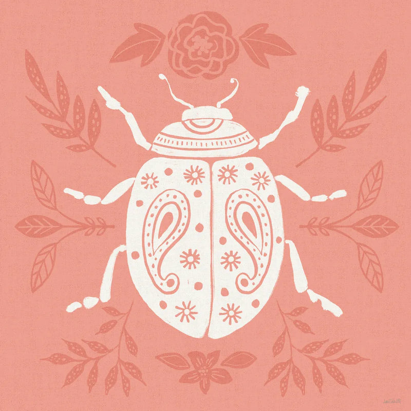 Bugs And Botanicals IV by Anne Tavoletti. SKU 93826a. Archival Giclee Fine art print for wall decor.