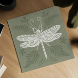 Bugs And Botanicals V by Anne Tavoletti. Shown as a detailed flat fine art print, highlighting archival giclee quality. Available as an archival giclee rolled canvas, fine art paper, or poster print. SKU 93827a.
