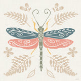 Bugs And Botanicals V Color by Anne Tavoletti. SKU 93836a. Archival Giclee Fine art print for wall decor.