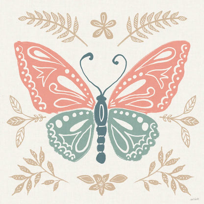 Bugs And Botanicals VI Color by Anne Tavoletti. SKU 93837a. Archival Giclee Fine art print for wall decor.