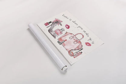 Chic Accents I by Anne Tavoletti. shown as a rolled paper print. Available as archival giclee rolled canvas, fine art paper, or poster print. SKU 47688i.