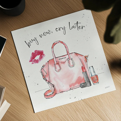 Chic Accents II by Anne Tavoletti. Shown as a detailed flat fine art print, highlighting archival giclee quality. Available as an archival giclee rolled canvas, fine art paper, or poster print. SKU 47689a.