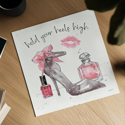 Chic Accents IV by Anne Tavoletti. Shown as a detailed flat fine art print, highlighting archival giclee quality. Available as an archival giclee rolled canvas, fine art paper, or poster print. SKU 47691a.