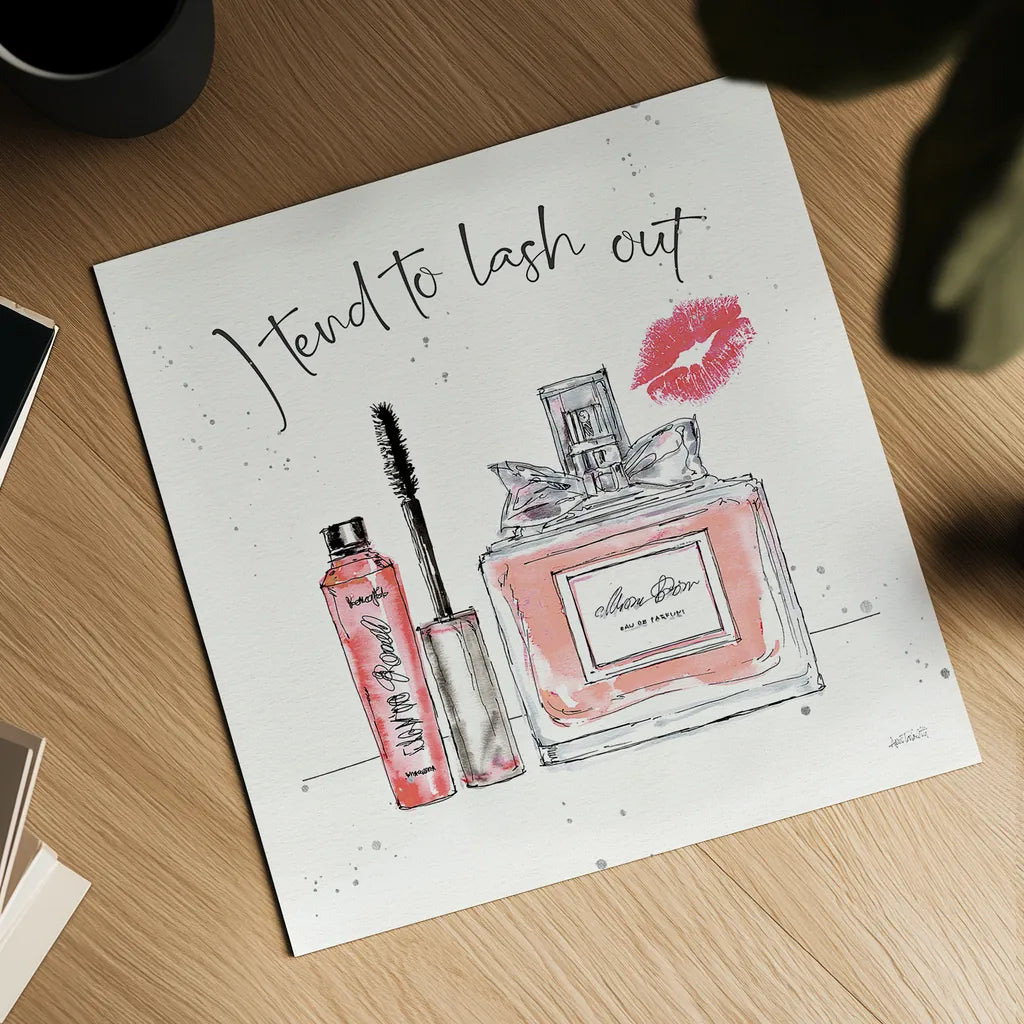 Chic Accents V by Anne Tavoletti. Shown as a detailed flat fine art print, highlighting archival giclee quality. Available as an archival giclee rolled canvas, fine art paper, or poster print. SKU 47692a.