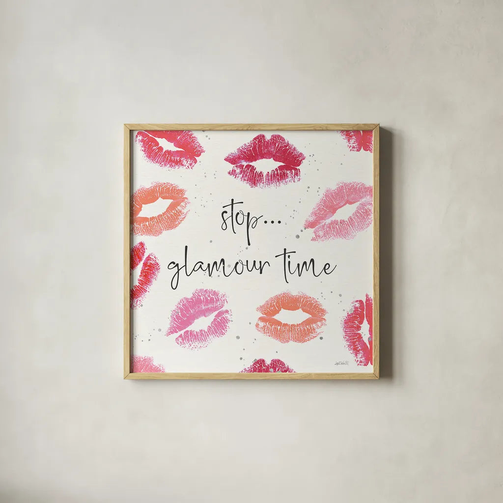 Chic Accents VI by Anne Tavoletti. Shown in a natural wood glass frame for a timeless modern aesthetic. Available as an archival giclee rolled canvas, fine art paper, or poster print. SKU 47693a.