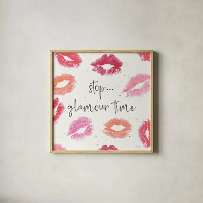 Chic Accents VI by Anne Tavoletti. Shown in a natural wood glass frame for a timeless modern aesthetic. Available as an archival giclee rolled canvas, fine art paper, or poster print. SKU 47693a.