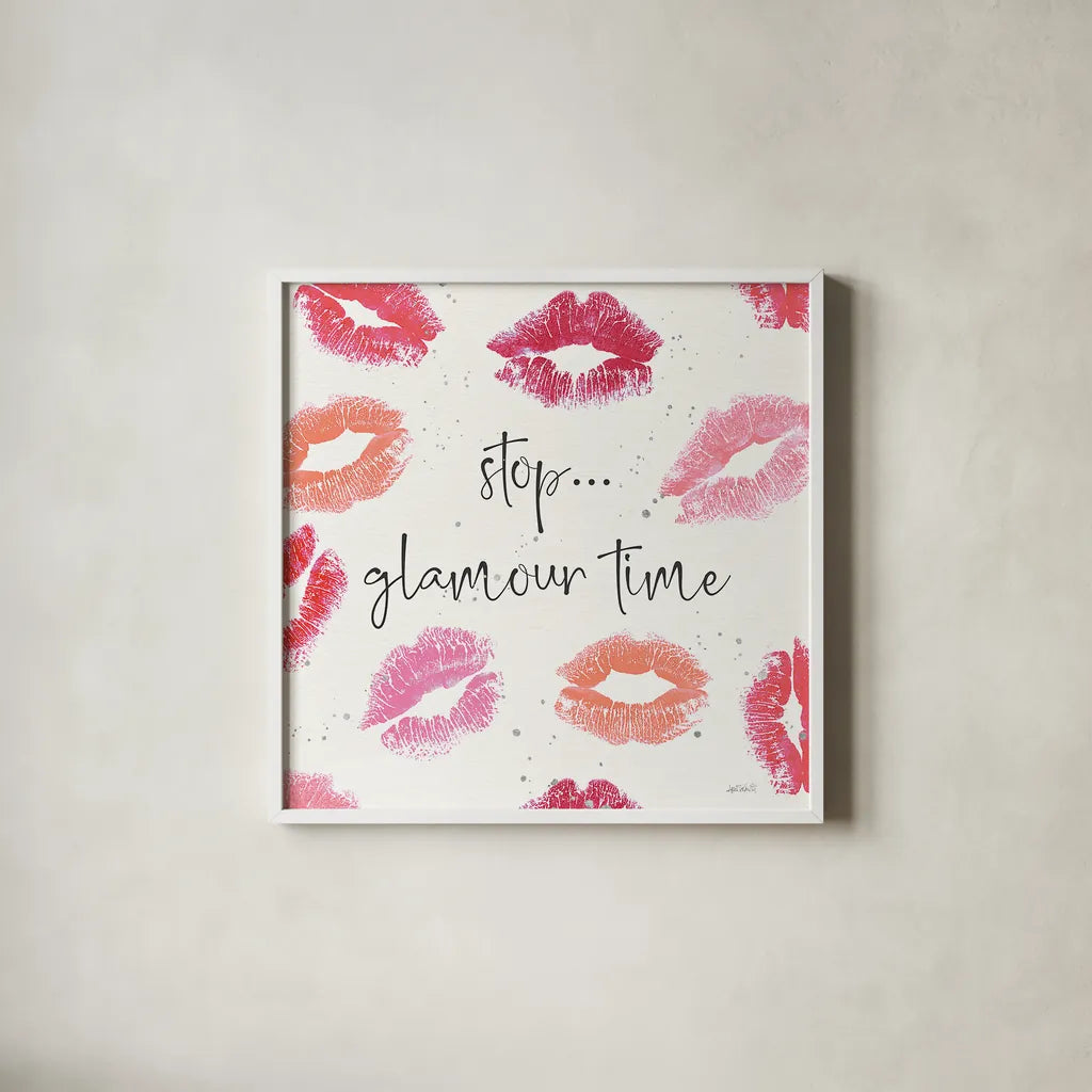 Chic Accents VI by Anne Tavoletti. Shown in a crisp white glass frame for a clean and minimalist style. Available as an archival giclee rolled canvas, fine art paper, or poster print. SKU 47693a.