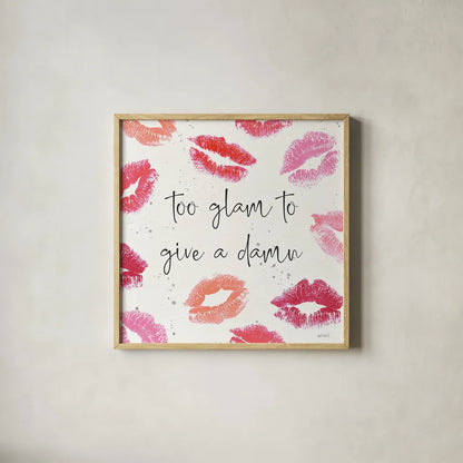 Chic Accents VII by Anne Tavoletti. Shown in a natural wood glass frame for a timeless modern aesthetic. Available as an archival giclee rolled canvas, fine art paper, or poster print. SKU 47694a.