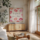 Chic Accents VII by Anne Tavoletti. Shown in a natural wood frame in a cozy modern living room. Available as an archival giclee rolled canvas, fine art paper, or poster print. SKU 47694a.