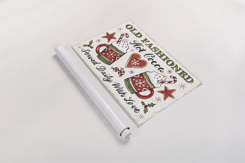 Christmas Treats I by Anne Tavoletti. shown as a rolled paper print. Available as archival giclee rolled canvas, fine art paper, or poster print. SKU 70372i.