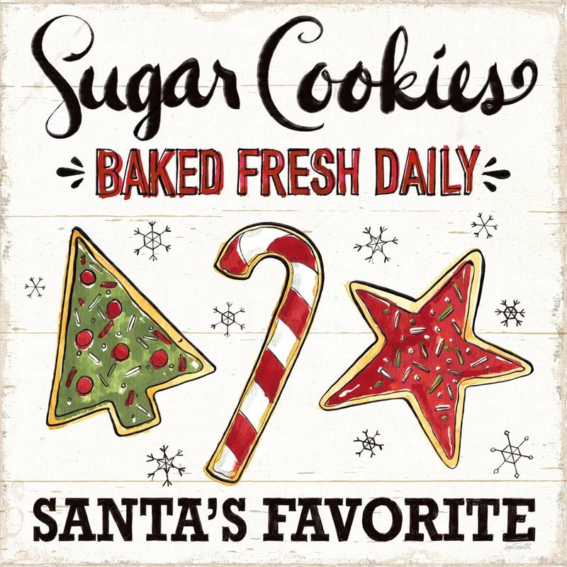Christmas Treats II by Anne Tavoletti. SKU 70373a. Archival Giclee Fine art print for wall decor.