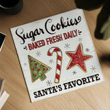 Christmas Treats II by Anne Tavoletti. Shown as a detailed flat fine art print, highlighting archival giclee quality. Available as an archival giclee rolled canvas, fine art paper, or poster print. SKU 70373a.