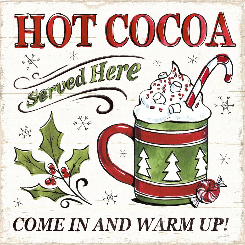 Christmas Treats IV by Anne Tavoletti. SKU 70375a. Archival Giclee Fine art print for wall decor.