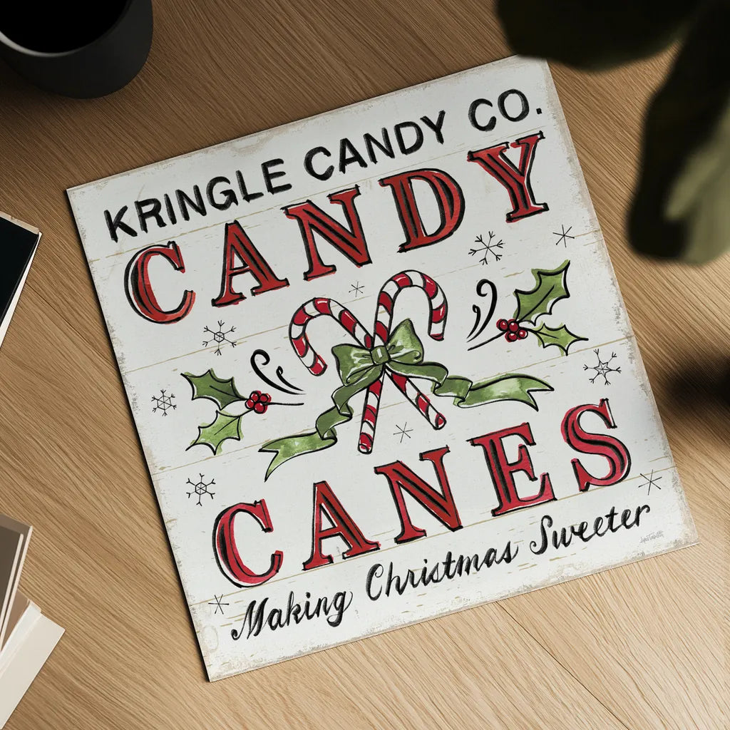 Christmas Treats V by Anne Tavoletti. Shown as a detailed flat fine art print, highlighting archival giclee quality. Available as an archival giclee rolled canvas, fine art paper, or poster print. SKU 70376a.