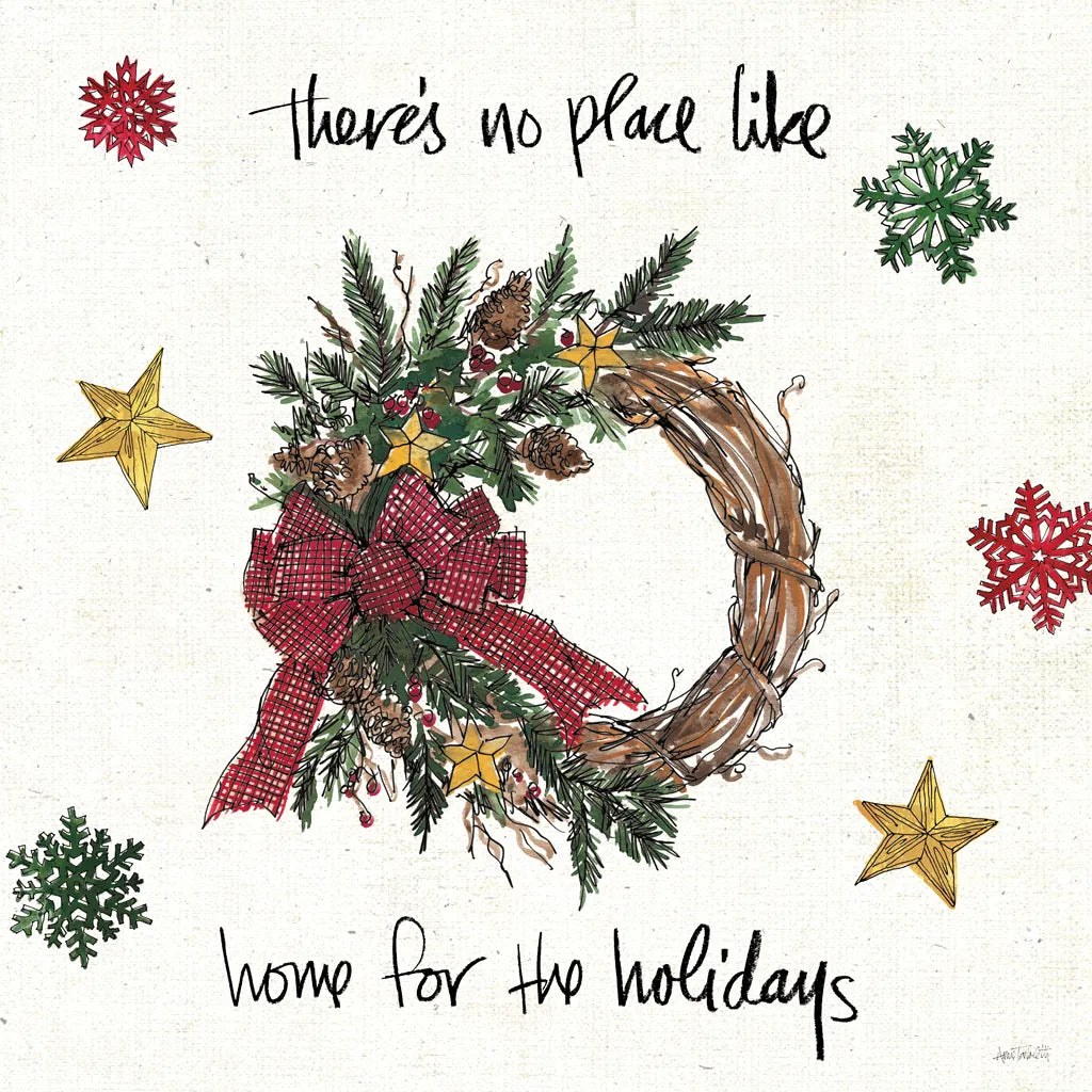 Christmas in the Woods IV by Anne Tavoletti. SKU 57593a. Archival Giclee Fine art print for wall decor.