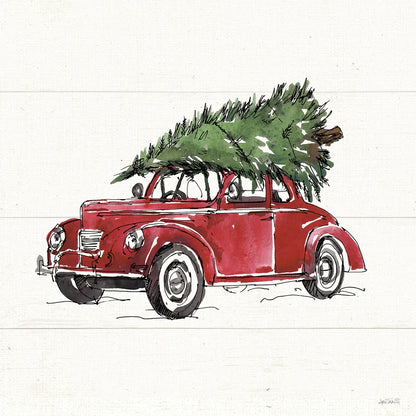 Christmas in the Woods VI No Words by Anne Tavoletti. SKU 66635a. Archival Giclee Fine art print for wall decor.