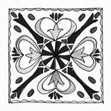 Citron Tiles III BW by Anne Tavoletti. SKU 50541a. Archival Giclee Fine art print for wall decor.