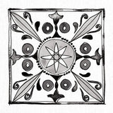Citron Tiles IV BW by Anne Tavoletti. SKU 62471a. Archival Giclee Fine art print for wall decor.