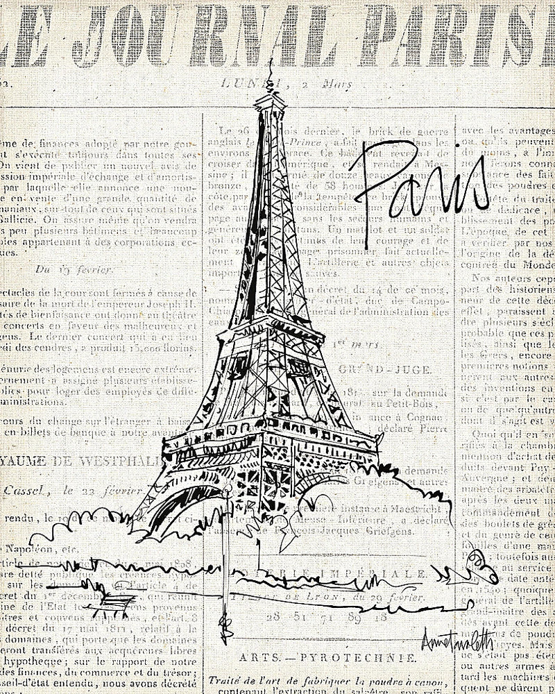 City Sketches III by Anne Tavoletti