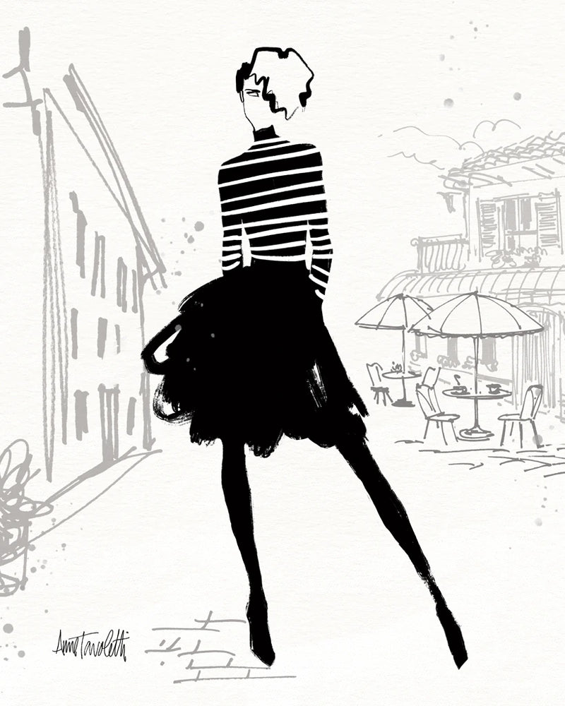 City Style Sketches VII by Anne Tavoletti