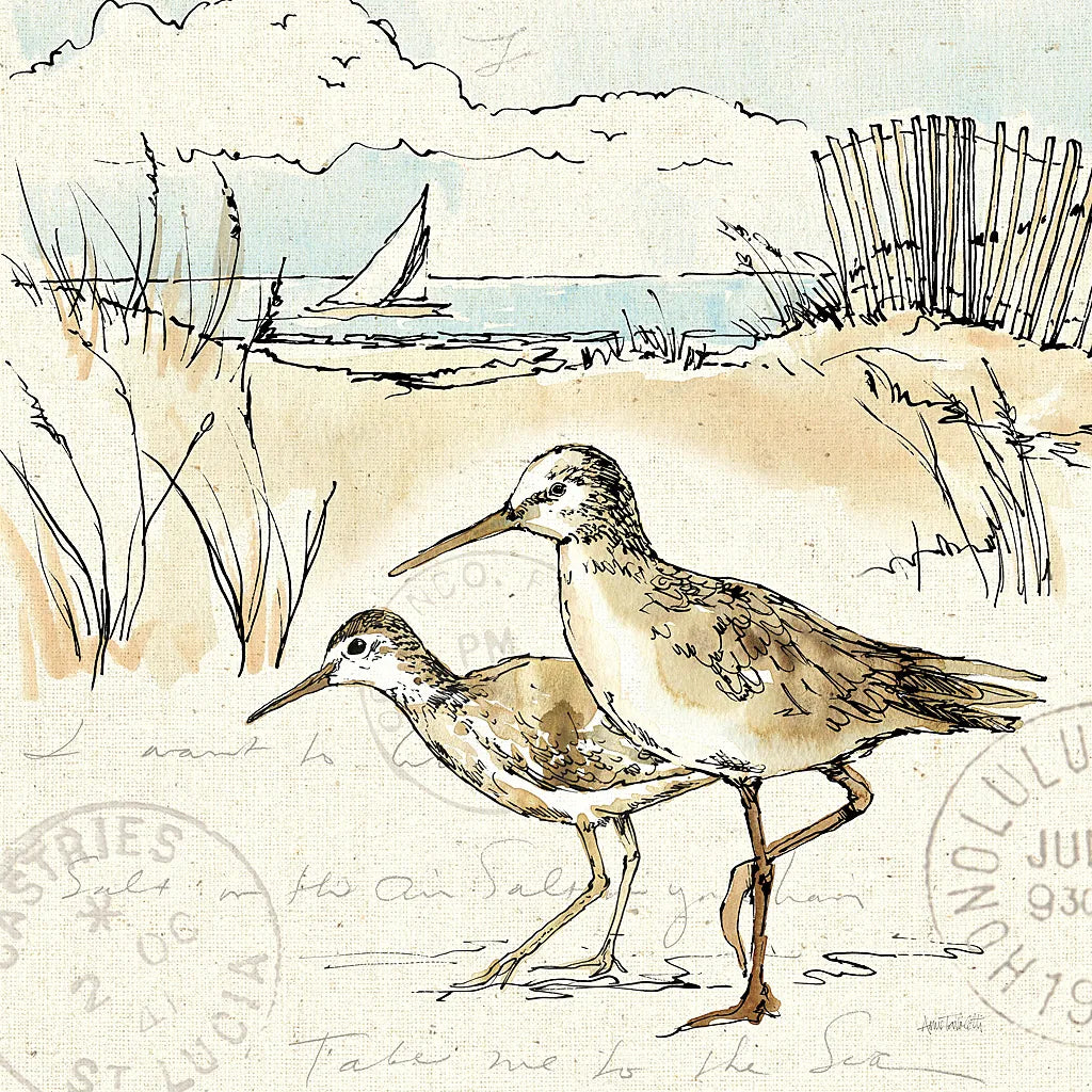 Coastal Breeze IX by Anne Tavoletti. SKU 20664a. Archival Giclee Fine art print for wall decor.