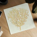 Coastal Breeze Shell Sketches I by Anne Tavoletti. Shown as a detailed flat fine art print, highlighting archival giclee quality. Available as an archival giclee rolled canvas, fine art paper, or poster print. SKU 22646a.