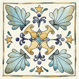 Coastal Breeze Tile III by Anne Tavoletti. SKU 20654a. Archival Giclee Fine art print for wall decor.
