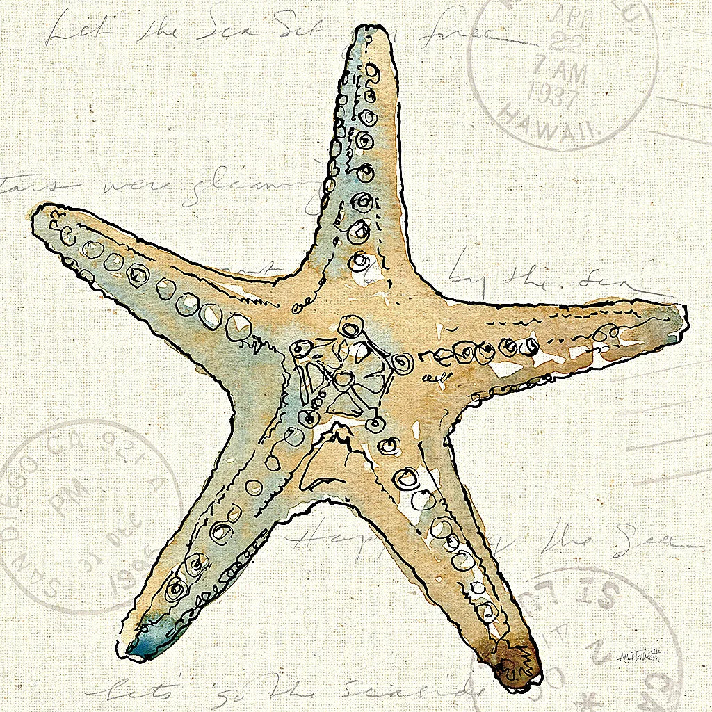 Coastal Breeze VIII by Anne Tavoletti. SKU 20659a. Archival Giclee Fine art print for wall decor.